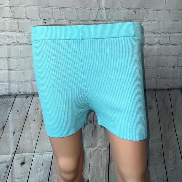 Daisy Pants - BRAND NWT Daisy light blue polyester shorts size S